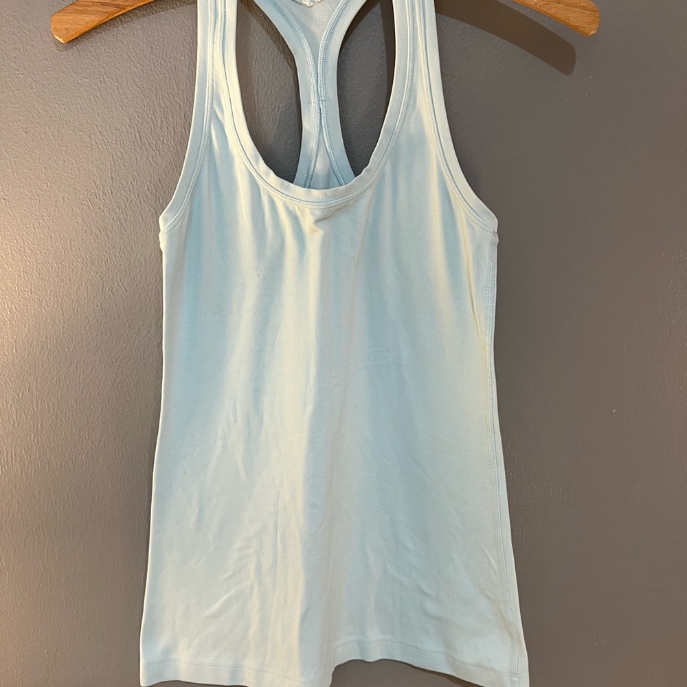 Lululemon Athletica Soft Blue Tank Top